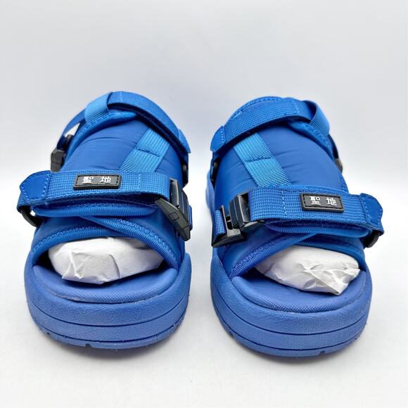 Seichi Mens Yoroi V2 Slide Sandals US 8 EU 41 Cobalt Blue NIB